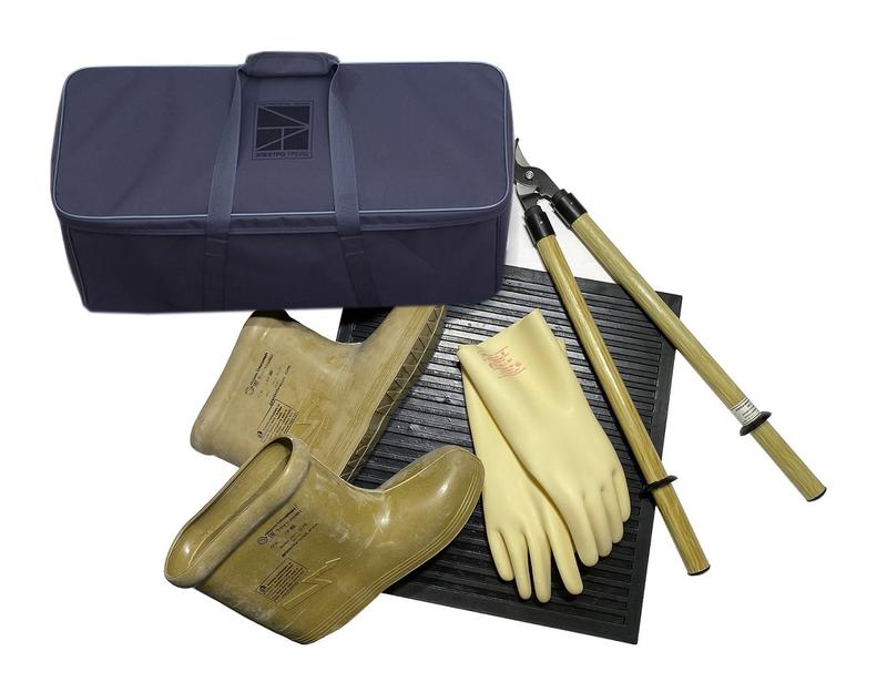 Комплект диэлектрический КД-01Э Эконом с протоколами испытаний ЭЛЕКТРО ТРЕЙД ET-KD01-ECO-P