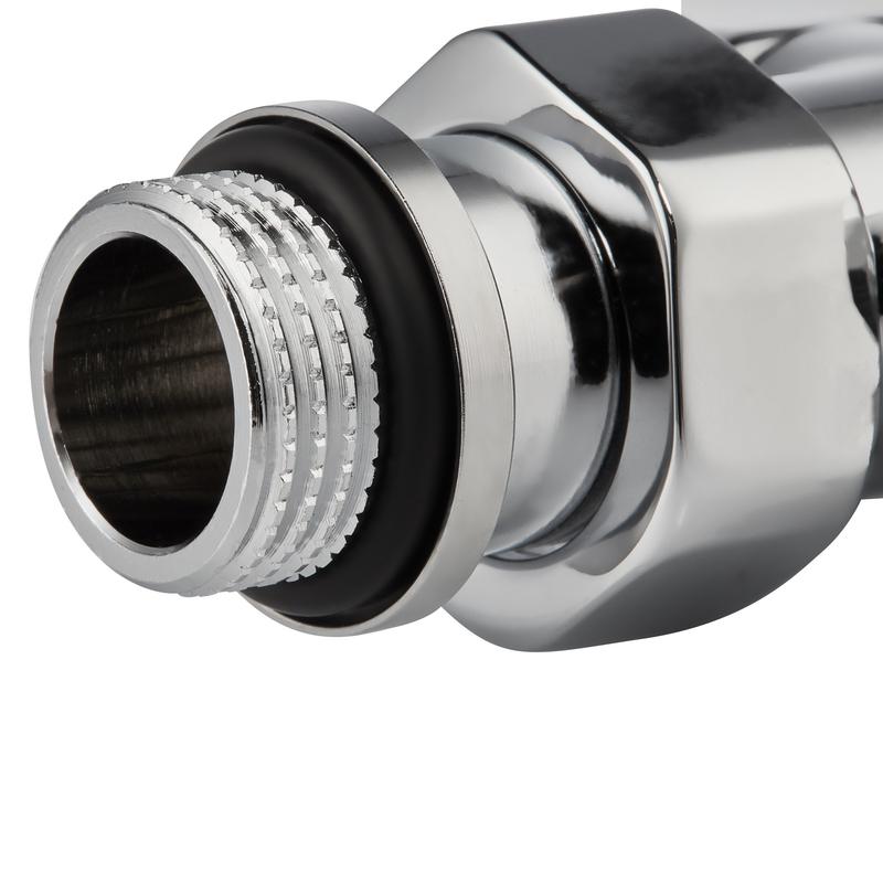 Набор термостатический для радиатора угловой Design Pro 15мм М30х1.5 хром Royal Thermo НС-1458116