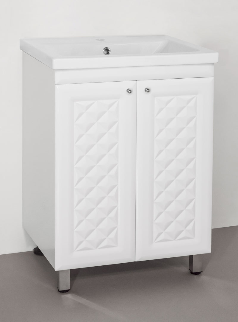 Тумба "Канна 60" под умывальник Комо-60, Люкс