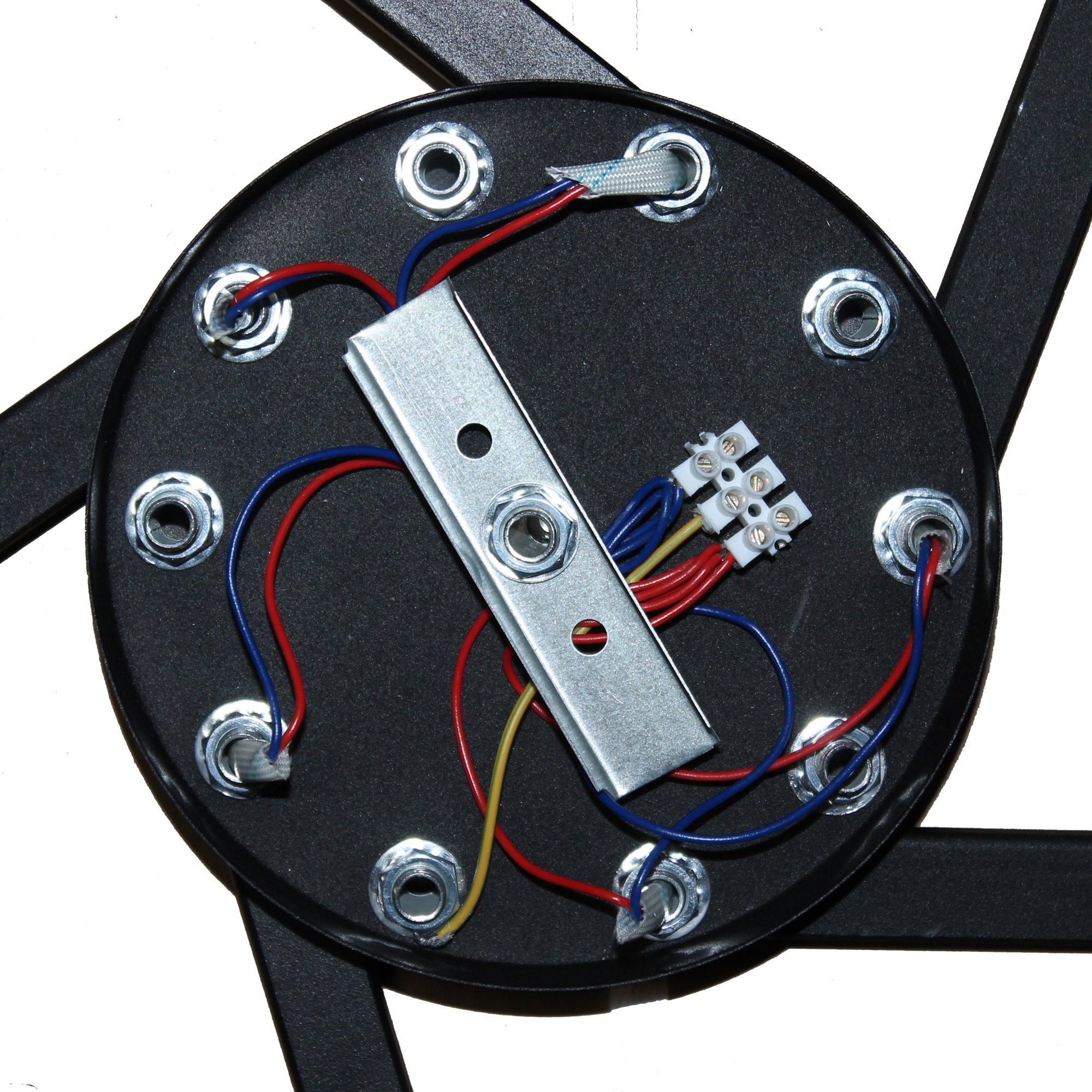 Светильник потолочный Альфа 151 черный НПБ 01-5х60-151 Е27