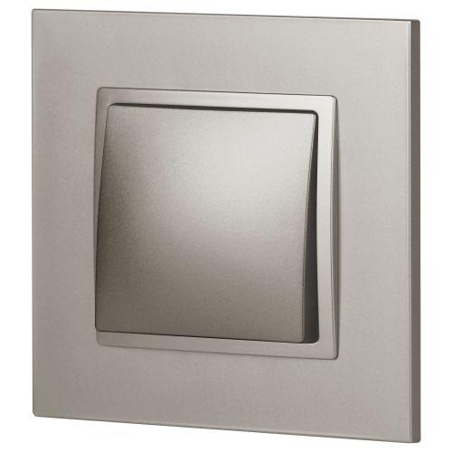 Выключатель Elegance 14-1101-16 250В 10АХ титан Эра Б0065782