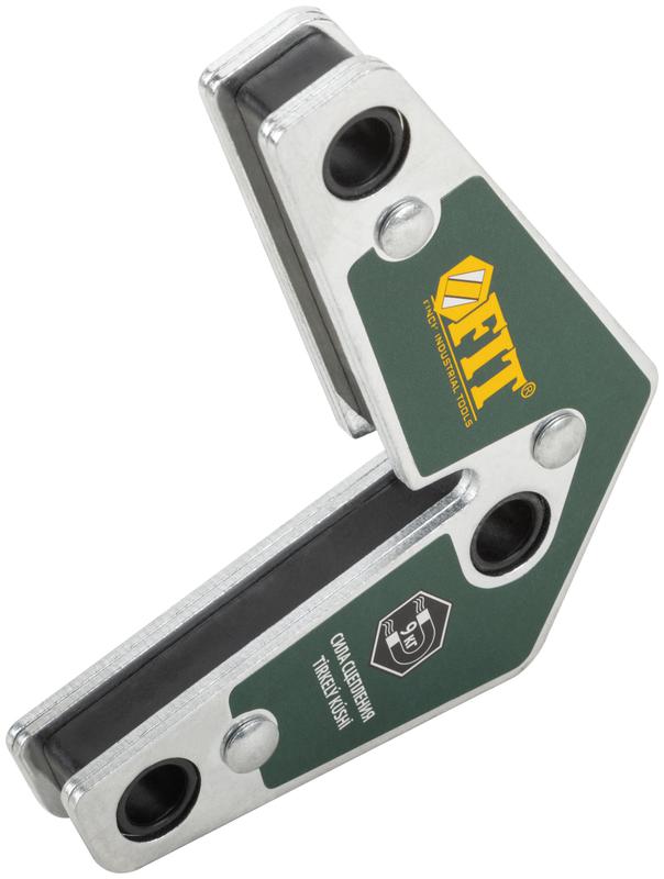 Угольник для сварки магнитный 3 угла усилие до 9кг FIT 81811