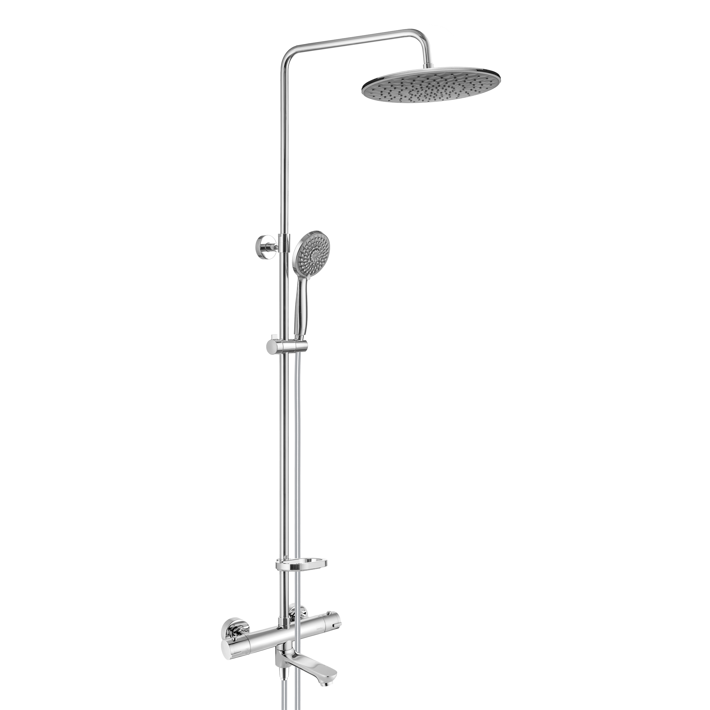 Семейный душ с термостатическим смесителем для ванны Swedbe Hermes 9090G1GH