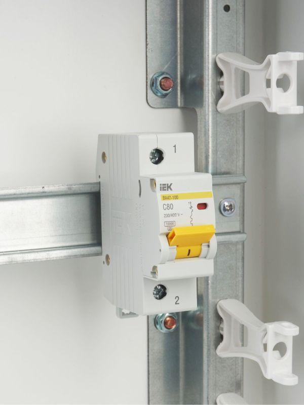 Выключатель автоматический модульный 1п C 80А 10кА ВА47-100 KARAT IEK MVA40-1-080-C