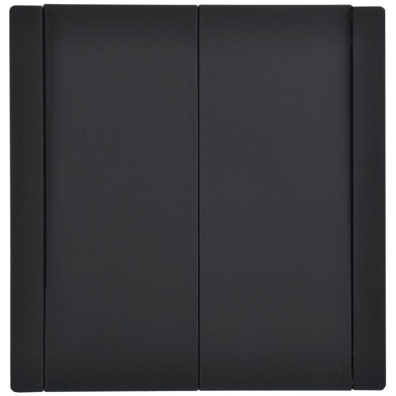 Выключатель перекрестный 2-кл. СП FORTE&PIANO 10А FP112 черн. IEK FP-V23-0-10-1-K02