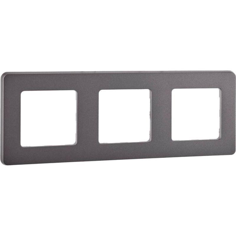 Рамка 3-м Inspiria дым. IEK 673957