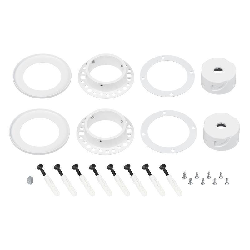 Крепление MOONLIGHT-D40-CEILING-IN-F-DL White металл (комплект) Arlight 048996