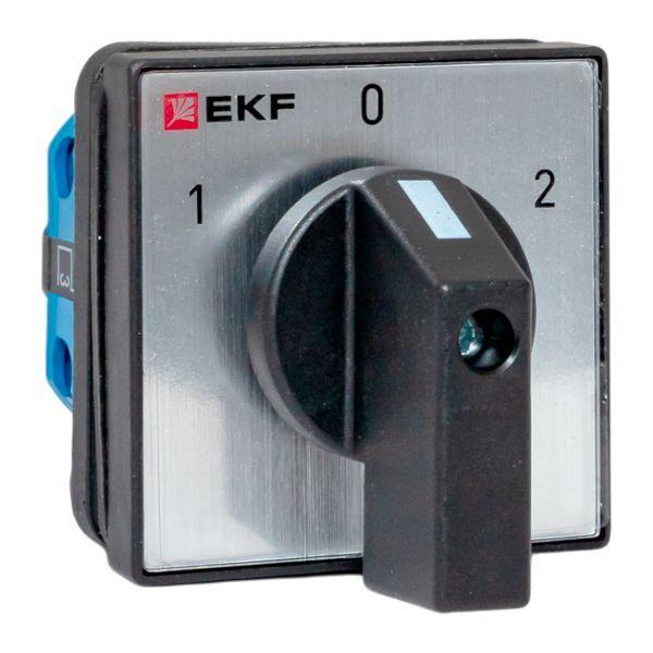 Переключатель кулачковый ПК-1-41 1п 10А "1-0-2" IP65 EKF pk-1-41-10-65