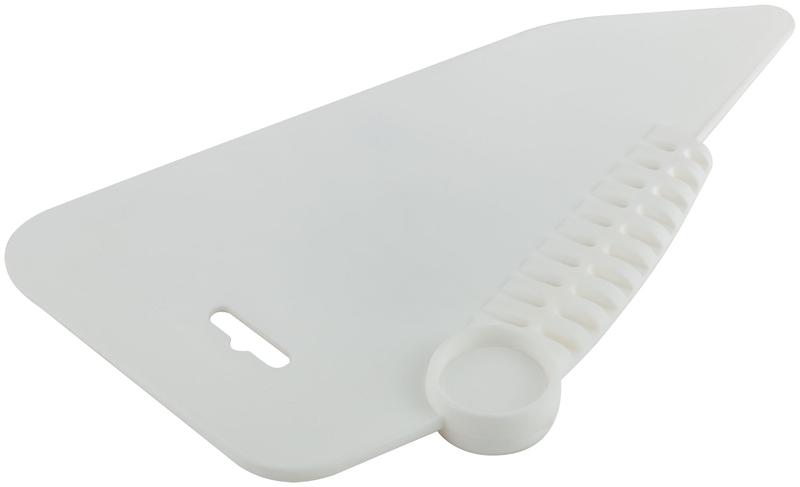 Шпатель прижимной для разглаживания обоев пластиковый 280мм бел. FIT 06905