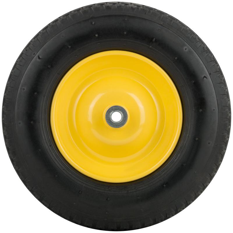 Колесо запасное 380х90х225мм для тачек 77611; 77612 (4.00-8) посадка Ш95мм d16мм 77625