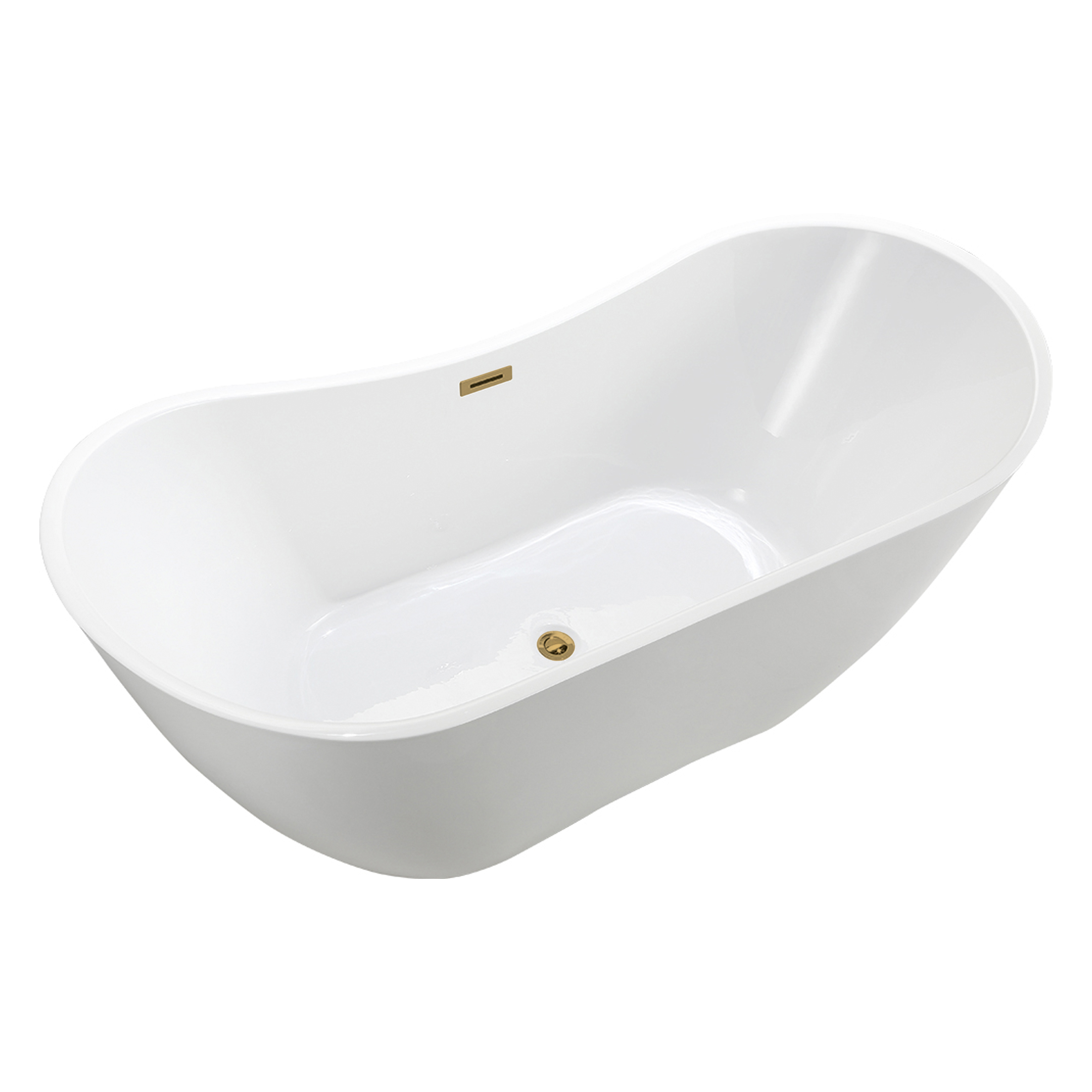 Ванна отдельностоящая акриловая 1780 мм Swedbe Select 8803GO