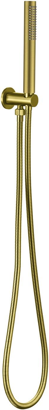 5.31019-GB PRIORITY Ручной душ латунь+водорозетка с подкл. воды+шланг 1500мм,браш.золото (330535)