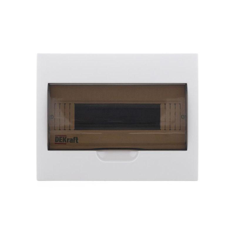 Корпус встраиваемый ЩРВ-П-12 22х28х9 12мод. IP41 пластик. DEKraft 31004DEK