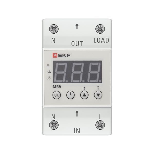 Реле напряжения с дисплеем MRV 63А PROxima EKF MRV-63A