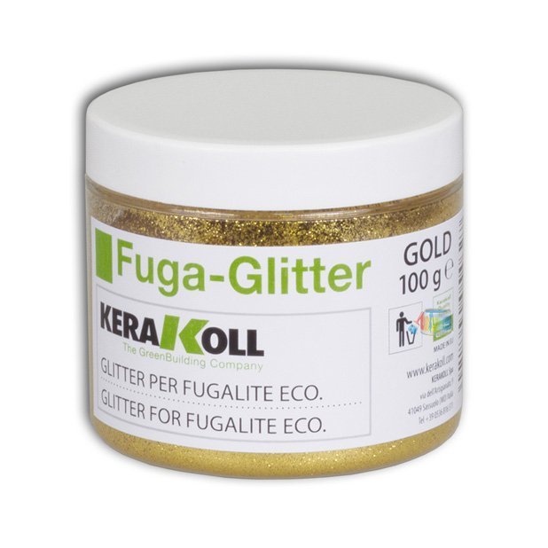 Добавка в затирку Kerakoll Fuga-Glitter с эффектом золотой крошки