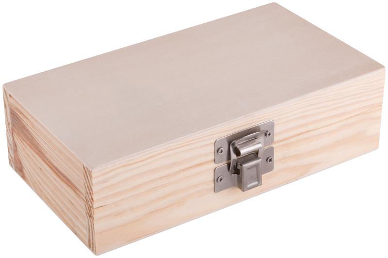 Фрезы по дереву кромочные набор 6шт деревянный бокс хвостовик 8мм (уп.6шт) FIT 36568