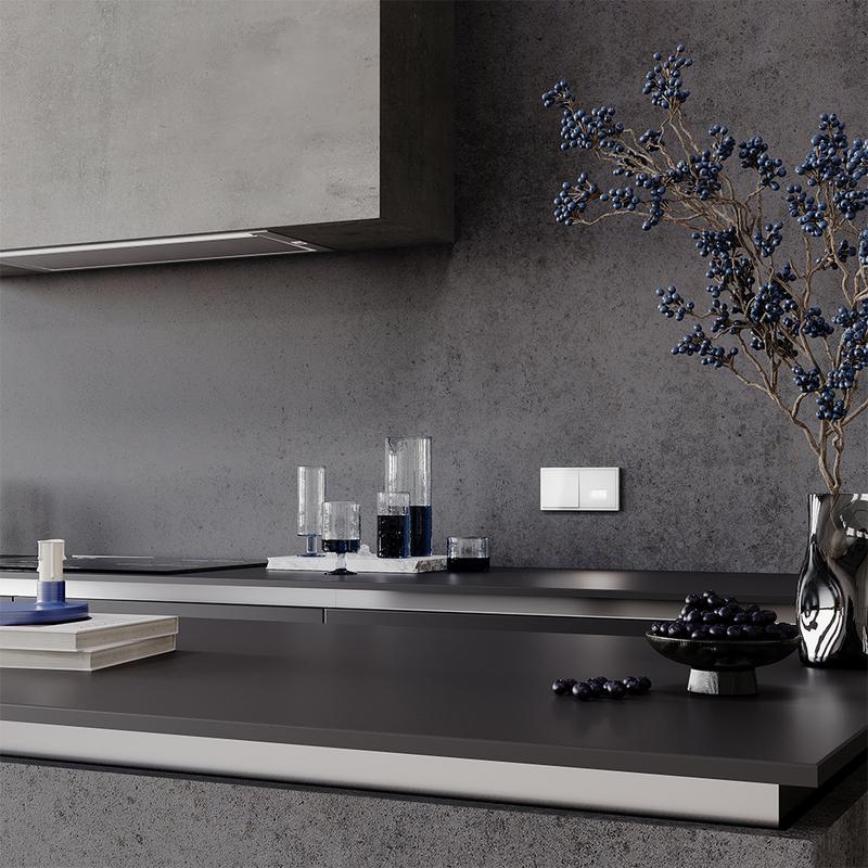 Подсветка светодионая СП S70 механизм бел. глянцевый Voltum VLS070601