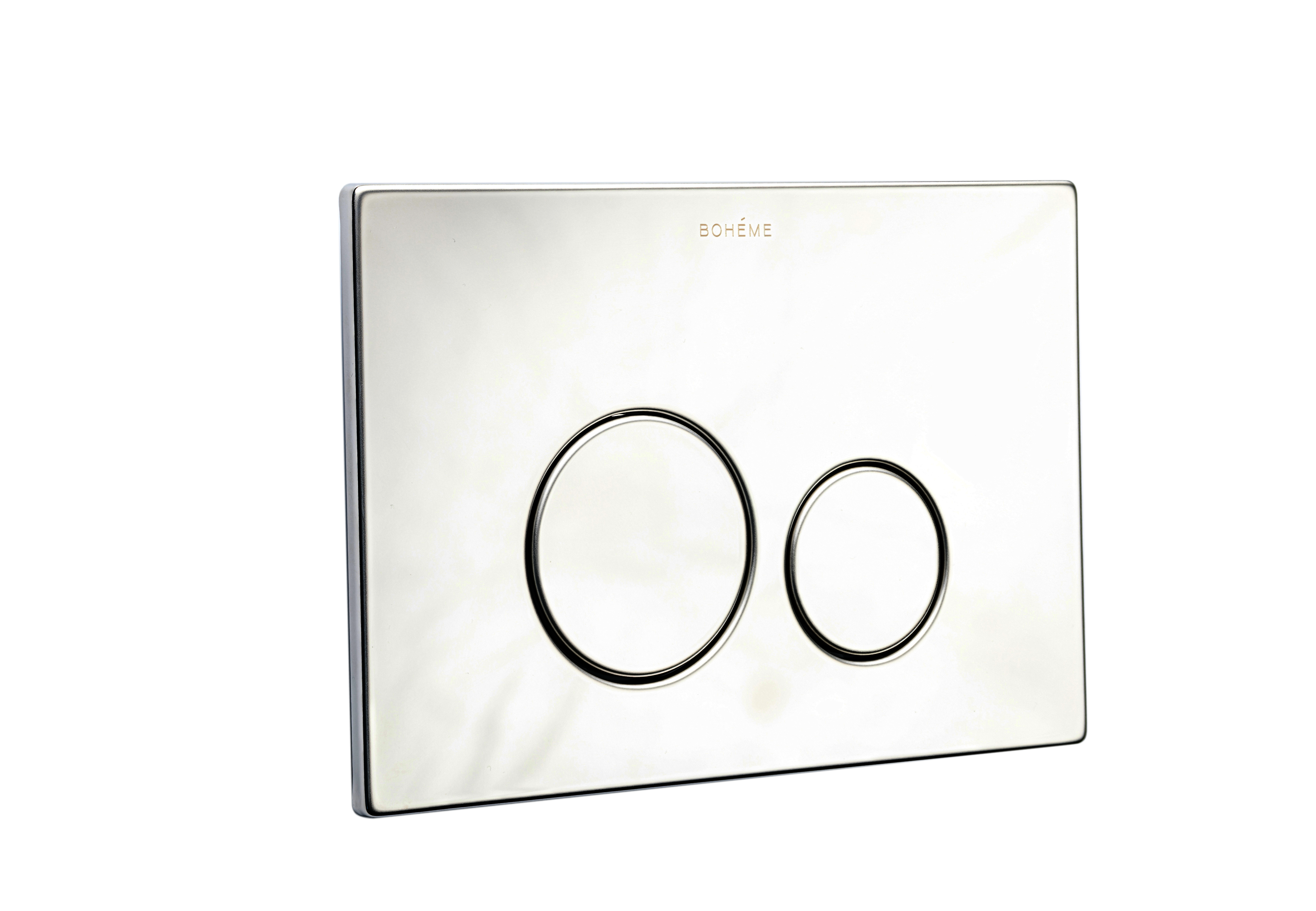 Кнопка для инсталляции, нерж.сталь ультраплоская Gun Metall GEBERIT 300-серия