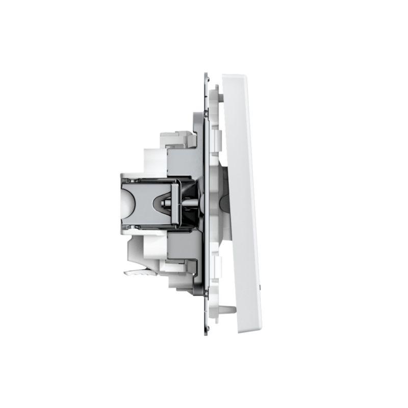 Выключатель 1-кл. ArtGallery 10AX с подсветкой быстрозажим. клем. механизм лотос SE GAL001313S