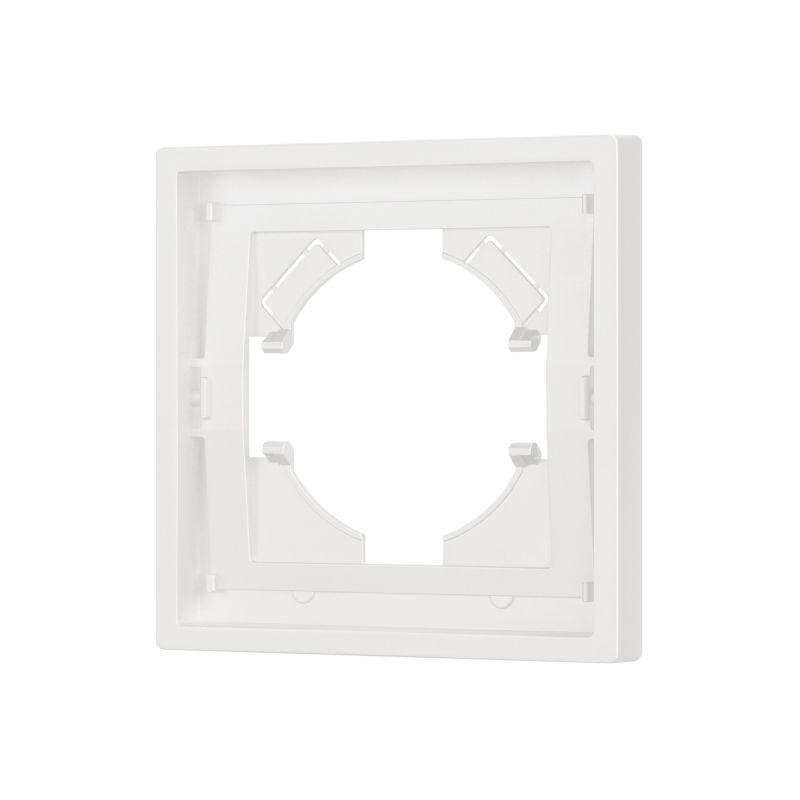 Рамка пластиковая FRM-TENDO-SFPL-1-WH Arlight 054645