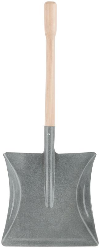 Совок для мусора с ручкой стальной 68087