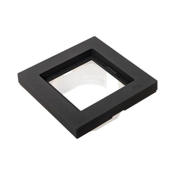 Рамка 1-м Эпика IP44 пластик черн. EKF UP1-FPB-01-44