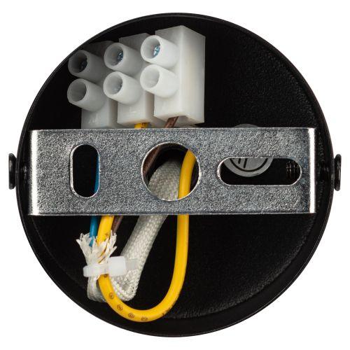 Светильник PL24 BK MR16 GU10 потолочн. черн. Эра Б0059811