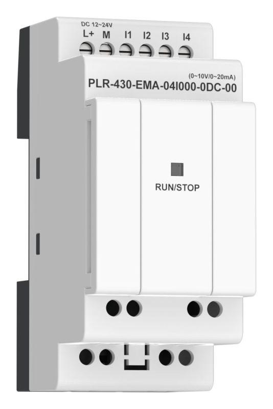 Модуль расширения входов выходов ПЛК 430 4 AI (0-20мА/0-10В) 24В DC ONI PLR-430-EMA-04I000-0DC-00