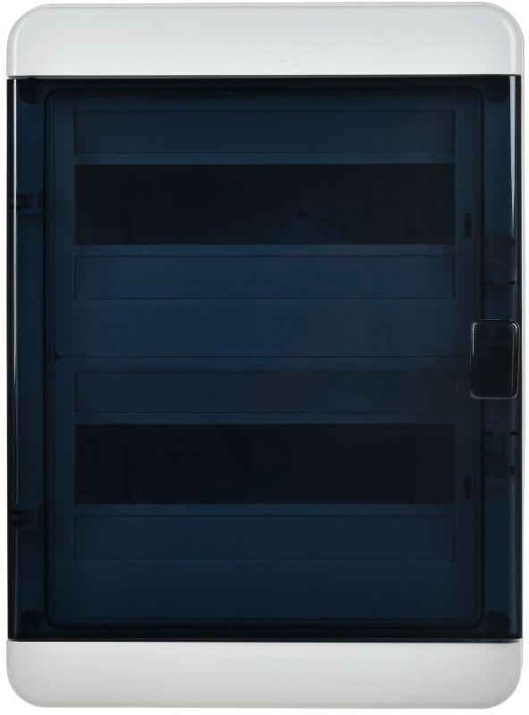 Корпус КМПн-24 TEKFOR IP65 черн. прозр. дверь пластик. IEK TF5-KP72-N-24-65-K03-K02