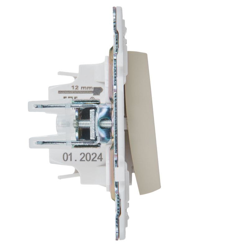 Выключатель 1-кл. SKANDY 10А SK-V01B беж. IEK SK-V10-0-10-K10