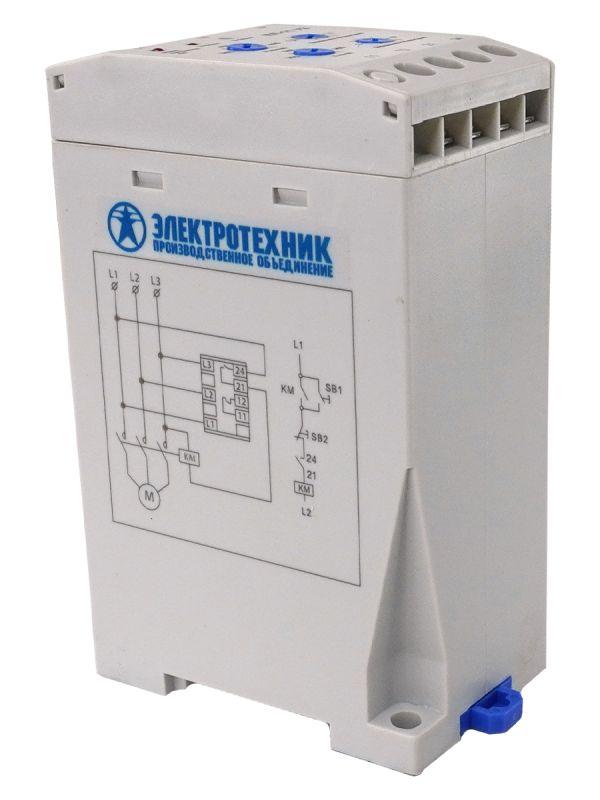 Реле контроля трехфазного напряжения ЕЛ-11 У3 400В 3А 1з+1р IP20 Электротехник ET005071