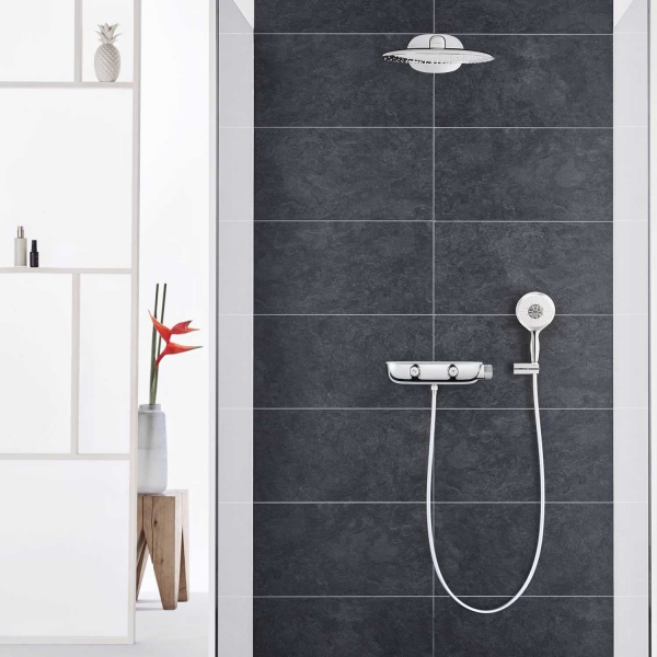 Набор для душа с термостатом Grohe Rainshower SmartControl 360 26446LS0