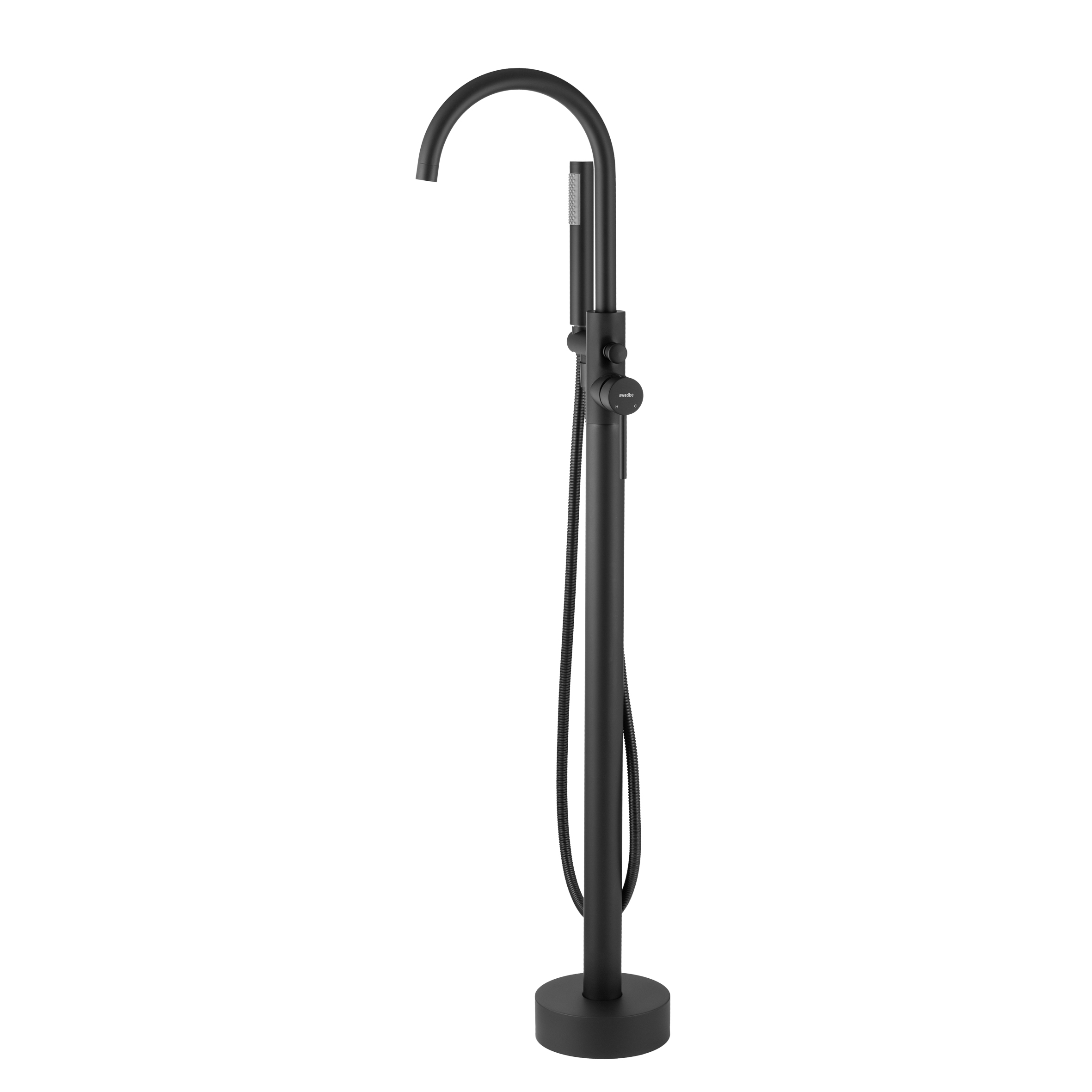 Смеситель напольный Swedbe Spira 4000B