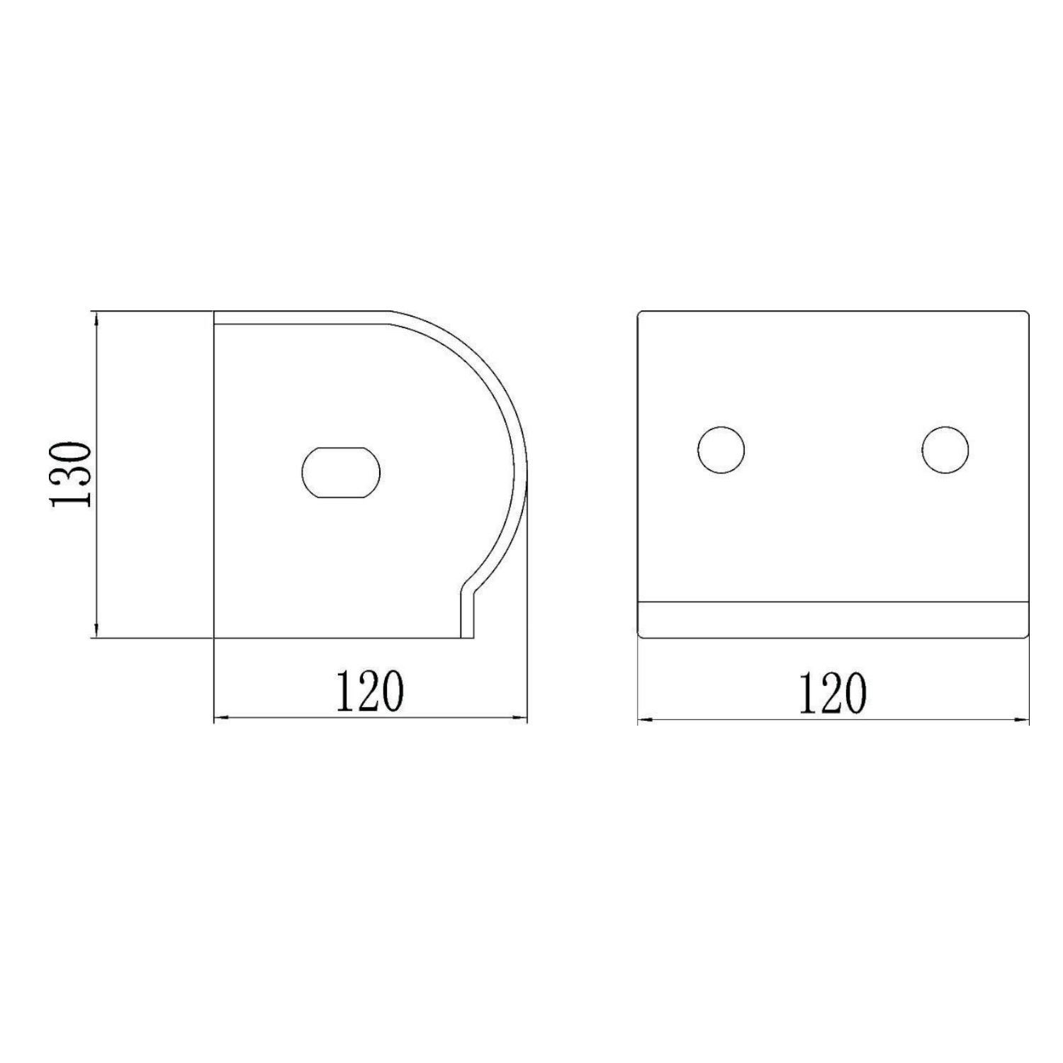 Держатель для туалетной бумаги Savol S-002054, хром
