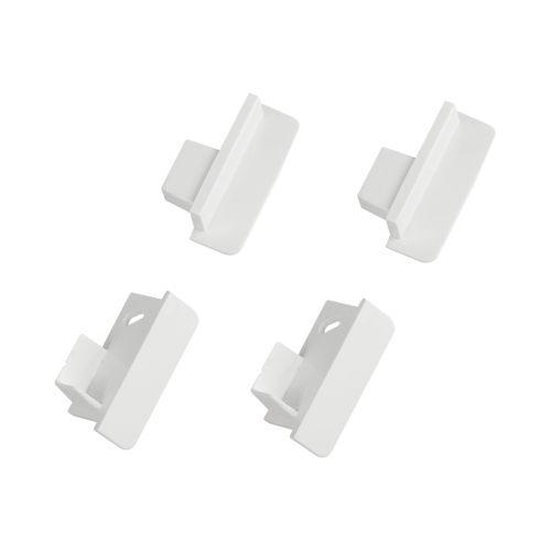 Набор заглушек 2309-3 для профиля 2309 2шт глухие 2шт с отверстием Эра Б0062833