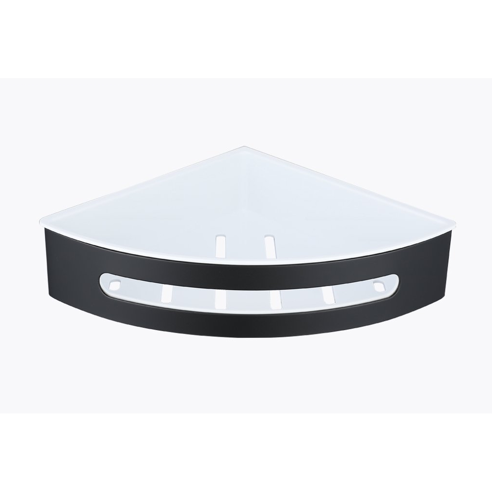 Полка для ванной комнаты угловая Raglo R340.01.06, черный