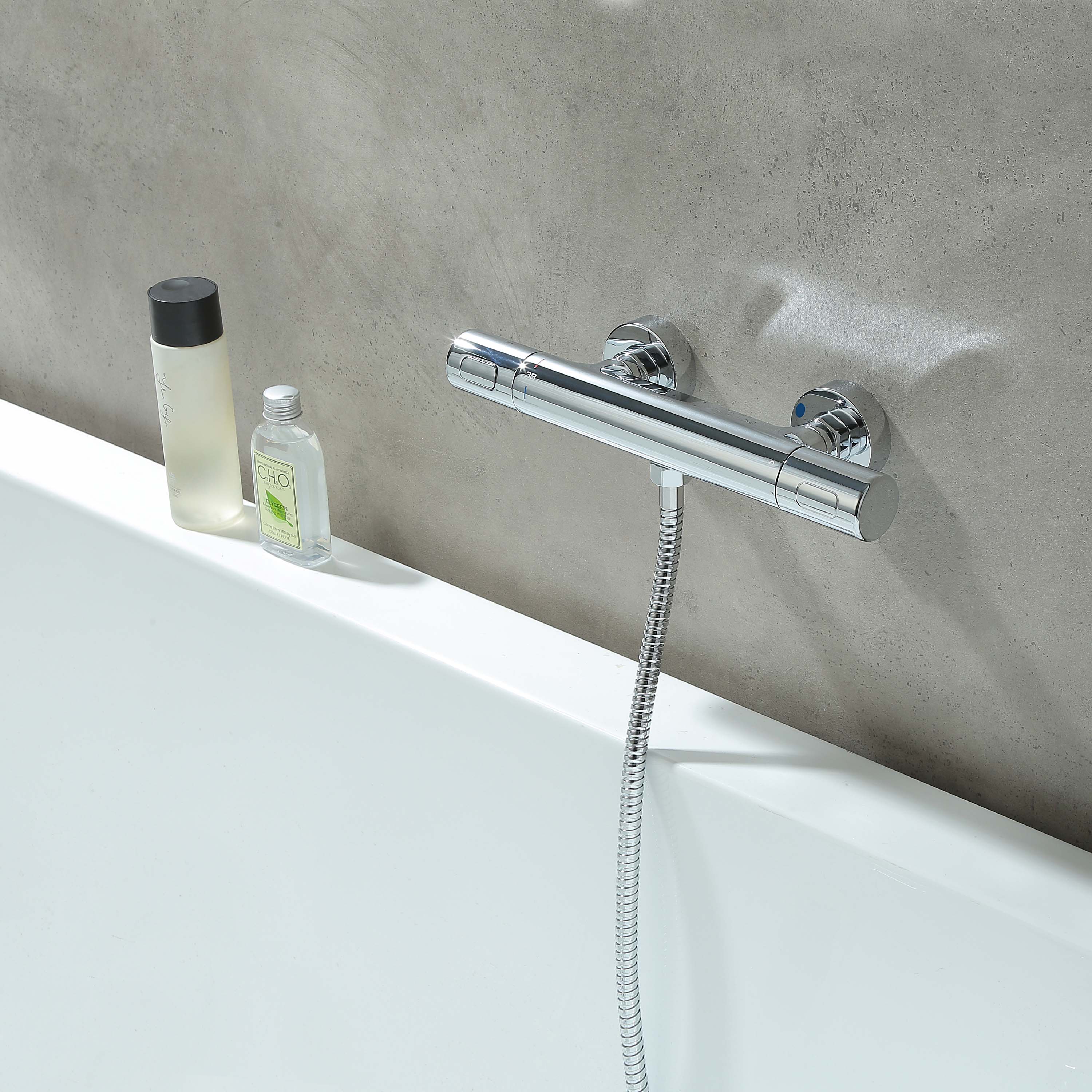 Термостатический смеситель Aquatek НИКА  для душа   AQ1863CR           хром