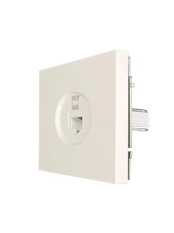 Розетка компьютерная 1-мест. СП ZIMA IP20 слон. кость LEZARD 704-9088-140