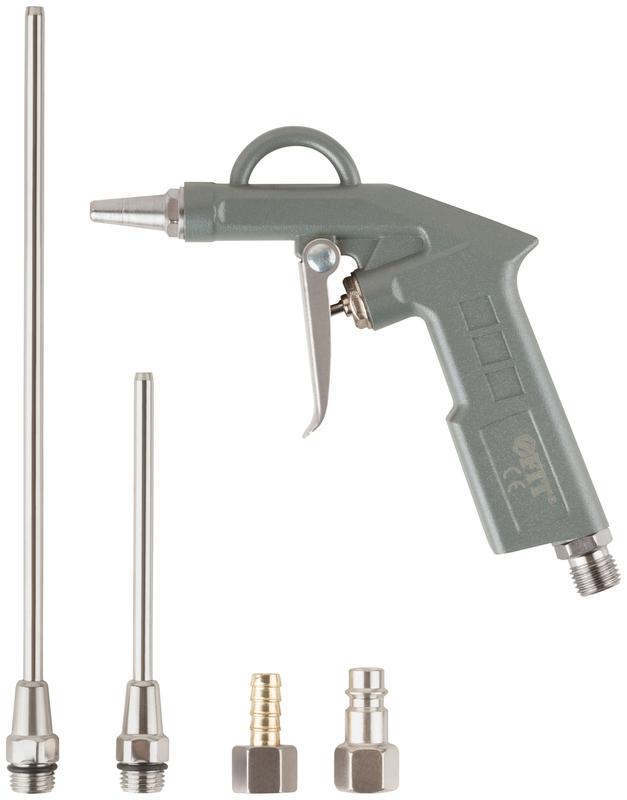 Пистолет продувочный с набором насадок FIT 81067