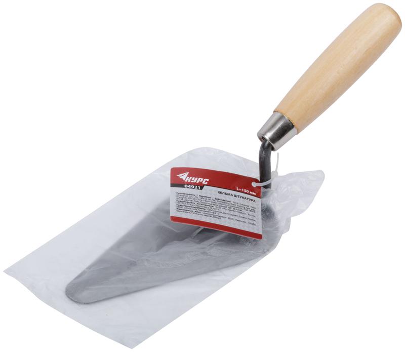 Мастерок штукатура "лепесток" 150мм КУРС 04921