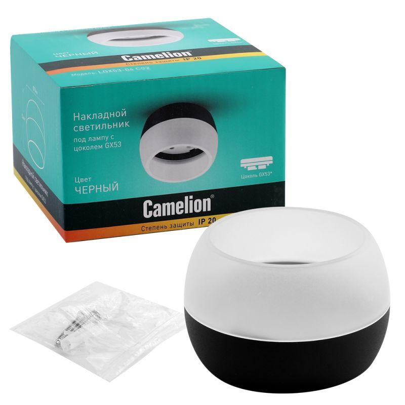 Светильник встраиваемый IP20 металлический под лампу GX53 LGX53-04 C02 Camelion 15400