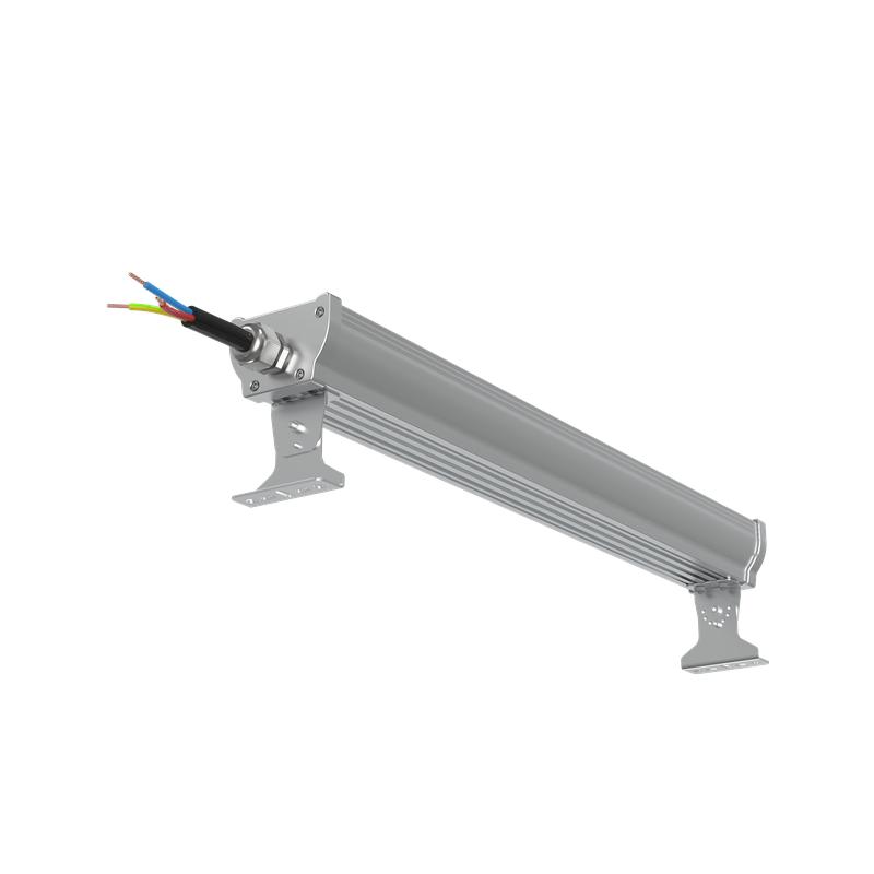 Светильник светодиодный ДСП WP 24 C 60W N 840 2 L600 SI CL 680х100х85мм 60Вт 4000К IP66 пылевлагозащ. Русский Свет 27072423932