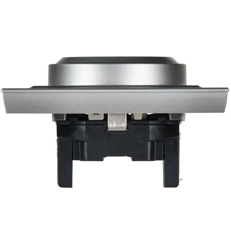 Розетка 2-м СП BRITE РС12-3-БрА 16А в сборе с заземл. без защ. шторок алюм. IEK BR-R21-16-K47-F