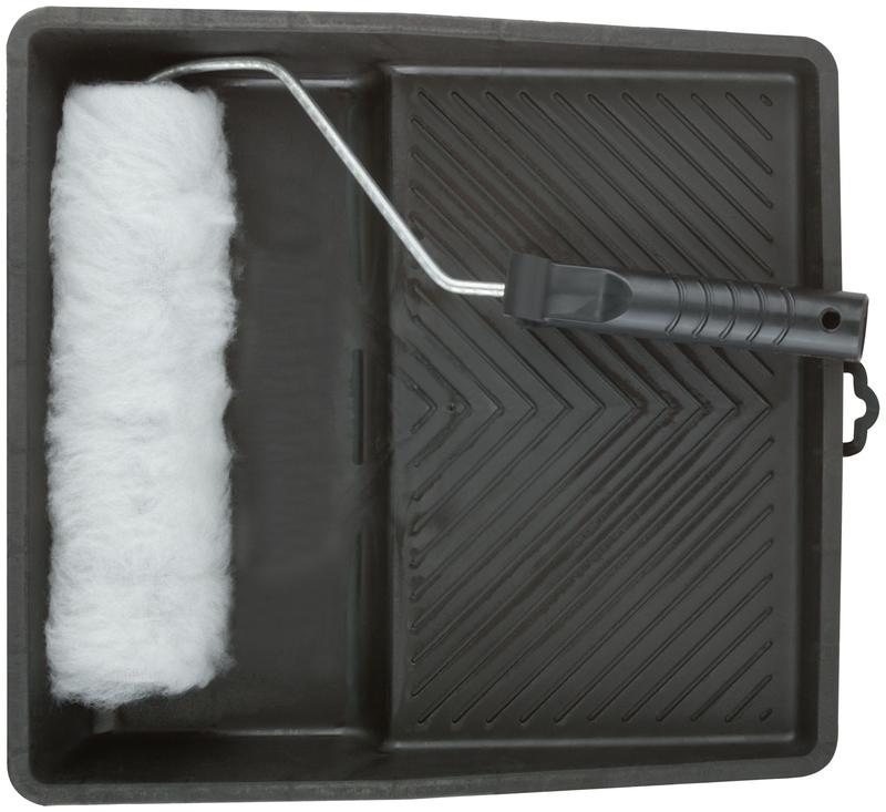 Набор для покраски стен (ванночка 350х330мм+валик иск.мех 250мм) FIT 03010