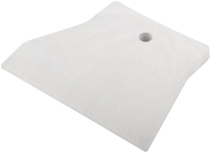 Шпатель 100мм резиновый бел. КУРС 06886