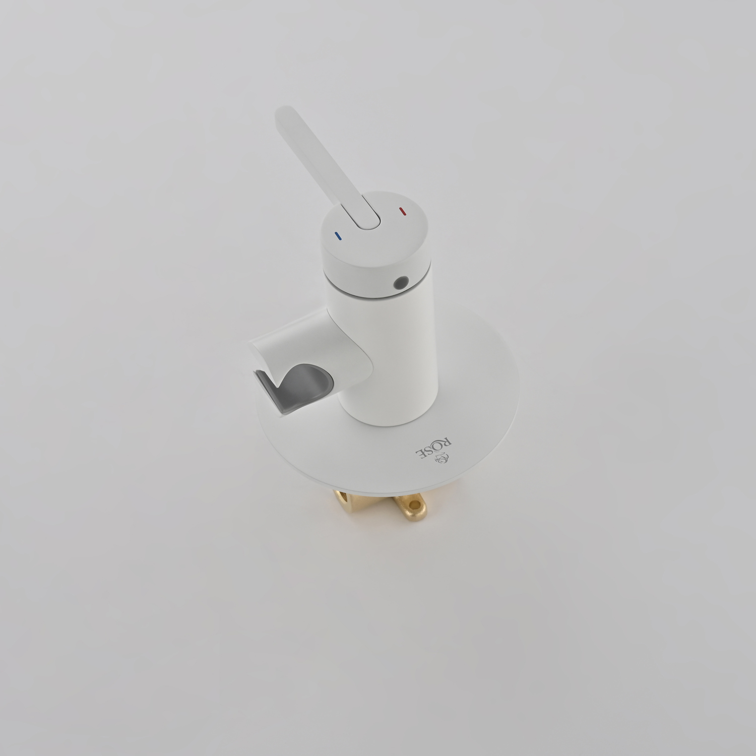 Гигиенический душ со смесителем Rose R235C, белый