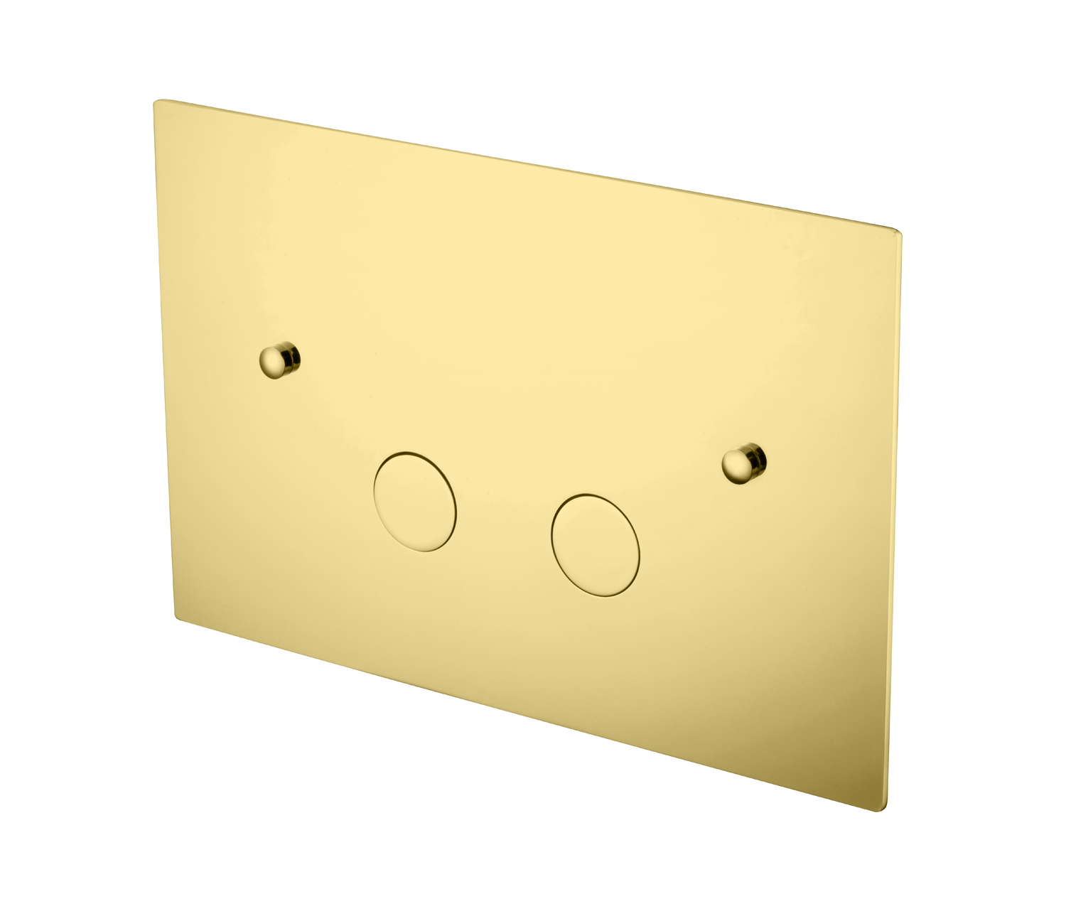 Кнопка для инсталляции латунь SHINE GUN METAL ультраплоская