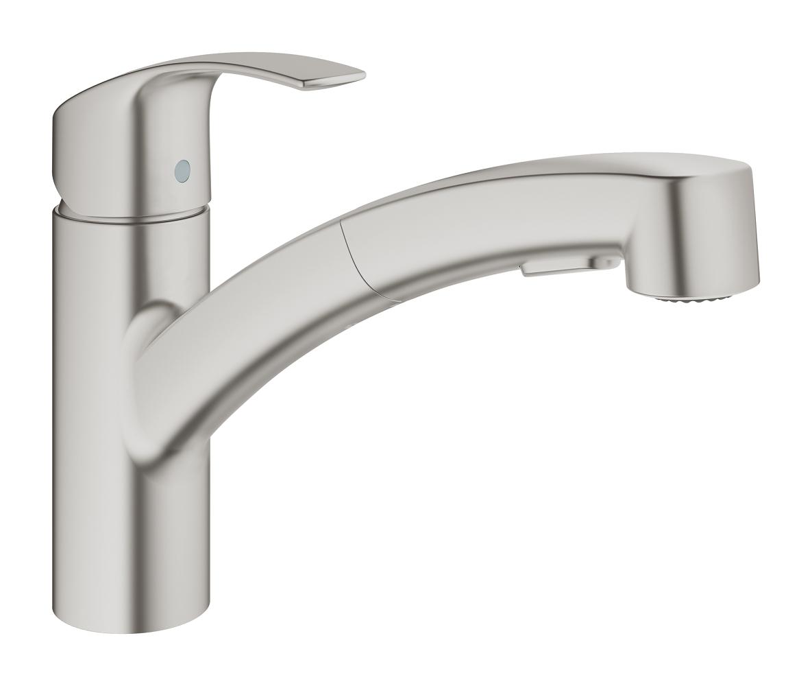 Смеситель Grohe Eurosmart 30305DC0 для кухни с выдвижным изливом