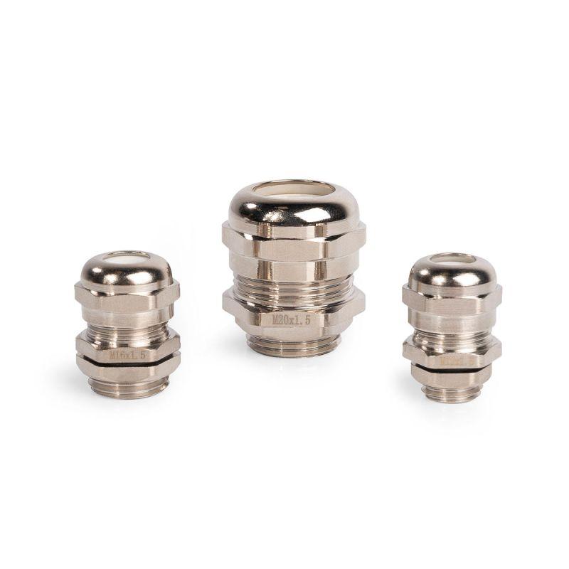 Ввод кабельный термостойкий ВКТ-М32 (15-22мм) латунный Fortisflex 88846