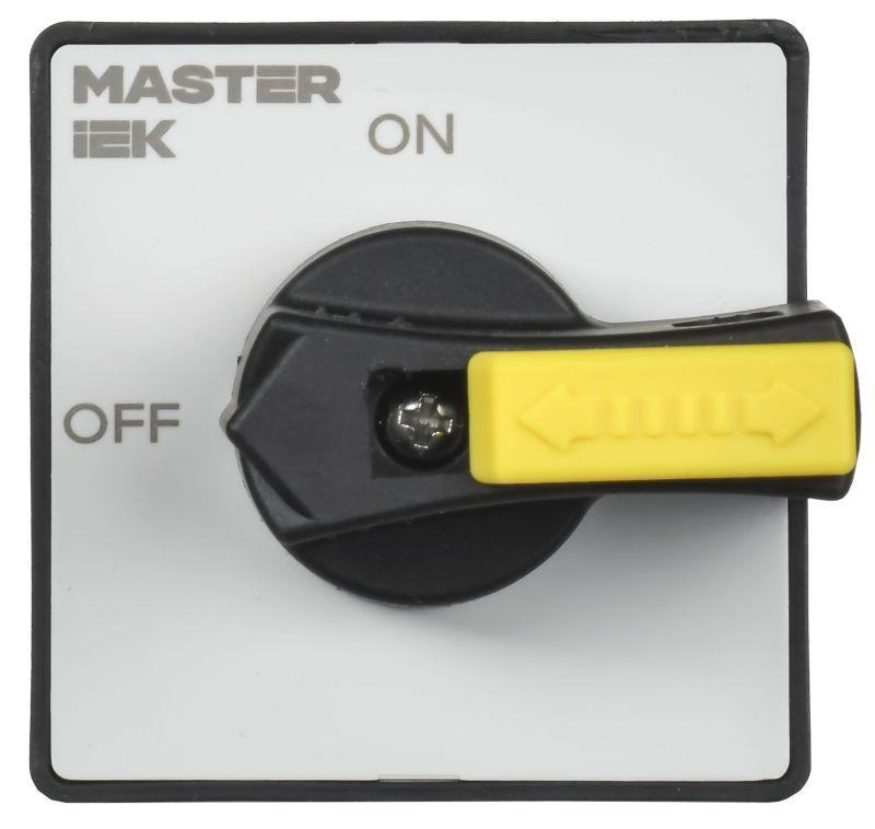 Переключатель кулачковый 10А (сх. 273) стандартная рукоятка IEK MI-CS10-010-273